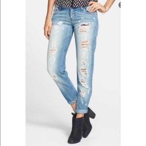 STS Blue jeans, "Joey relaxed boyfriend" size 0